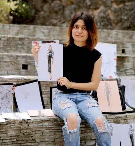 iifd fashion design student