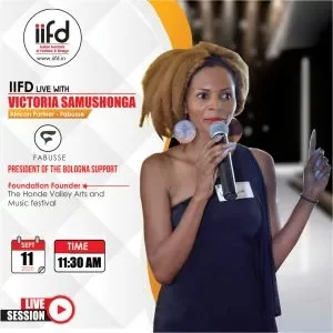 IIFD TALKS WITH IIFD MEMNTOR VICTORIA FROM AFRICA