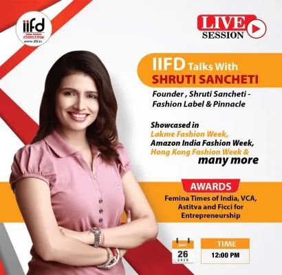 IIFD talk with Shruti sancheti