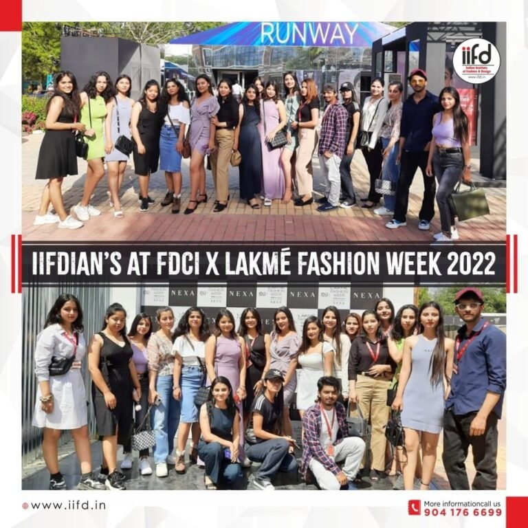 Indian Institute of Fashion & Design at FDCI X Lakmé Fashion Week 2022