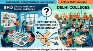 Best Interior Design Colleges near Sonipat," or "IIFD vs. Delhi Colleges.
