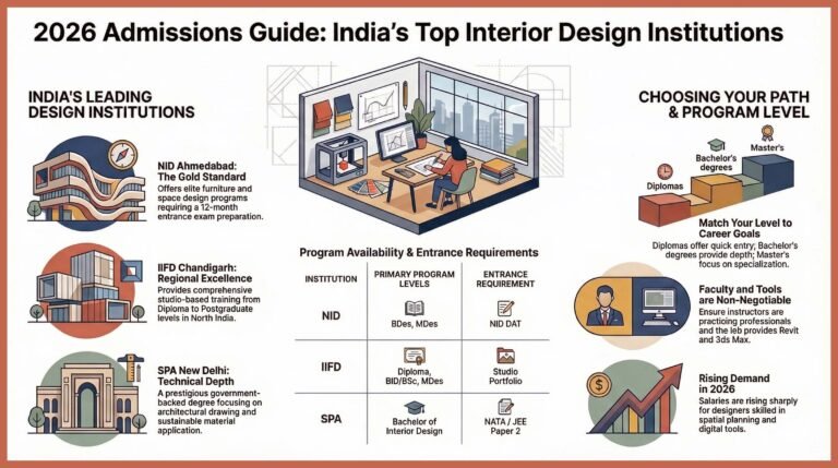 Top Colleges for Interior Designing in India - 2026 Guide