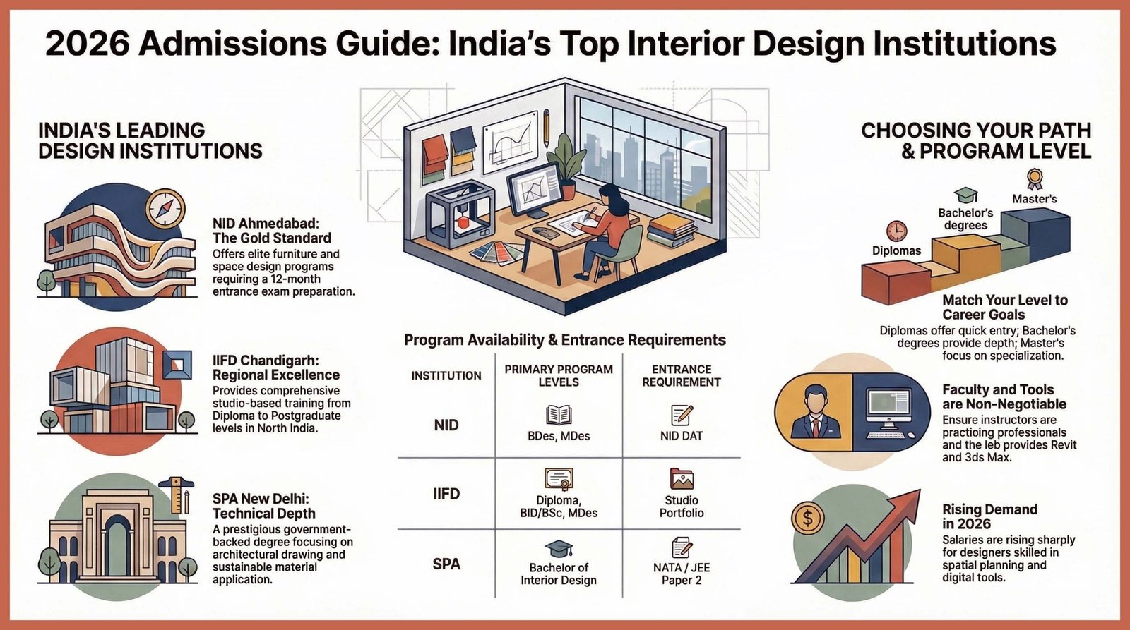 Top Colleges for Interior Designing in India - 2026 Guide