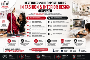 Best Internship Opportunities in Fashion & Interior Design in 2026
